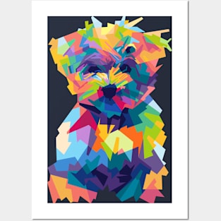 AMAZING DOG WPAP Posters and Art